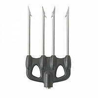 Насадка чотирьохзуба з загартованої нержавіючої сталі в нейлоновому корпусі ø 4,5 мм (AA035N)