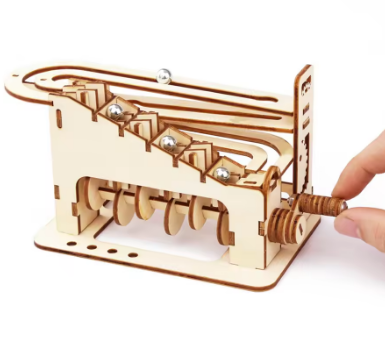 Конструктор Marble Run 3D-головоломка механічна для дорослих і дітей, набір конструктор для створення дерев'яної моделі Марбл Ран