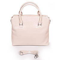 Жіноча шкіряна сумка 8640 beige Купити Жіночі клатчі в Одесі Модні жіночі сумочки та клатчі, фото 4