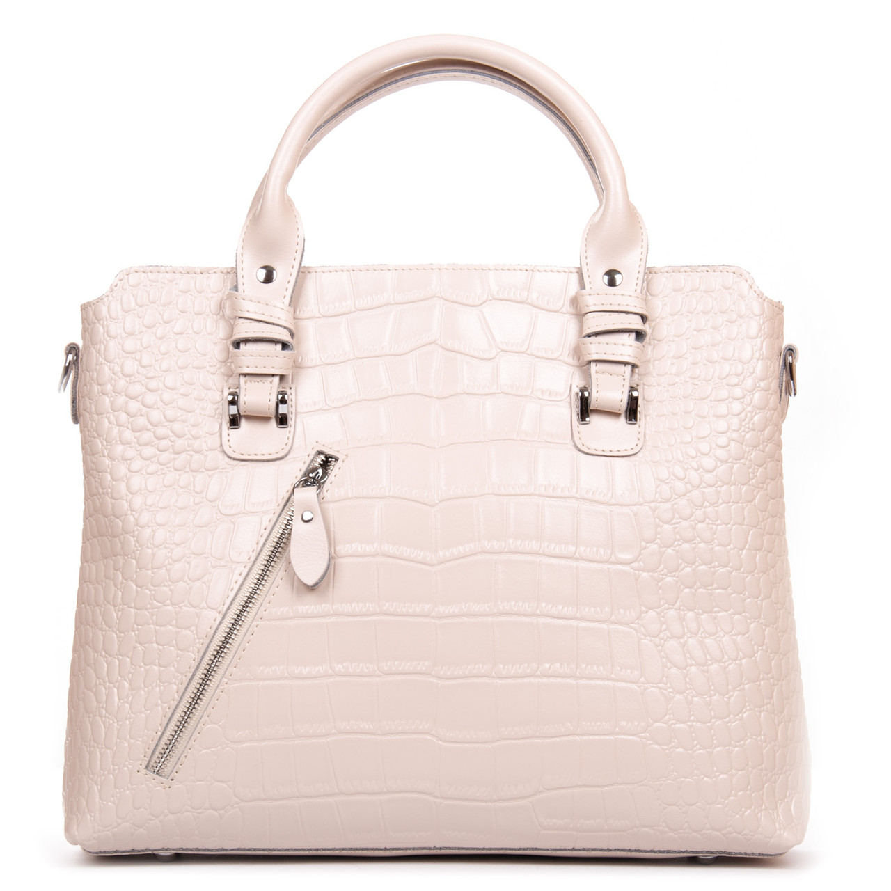 Жіноча шкіряна сумка 8640 beige Купити Жіночі клатчі в Одесі Модні жіночі сумочки та клатчі