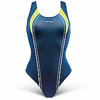 Купальник для басейну Head Synergy JR синьо-жовтий дитячий 4 роки