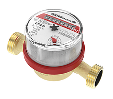 Лічильник гарячої води Gross ETR-H DN15 (1/2") 110 мм 1,6 м³/год H-R50 T90 (квартирний лічильник)