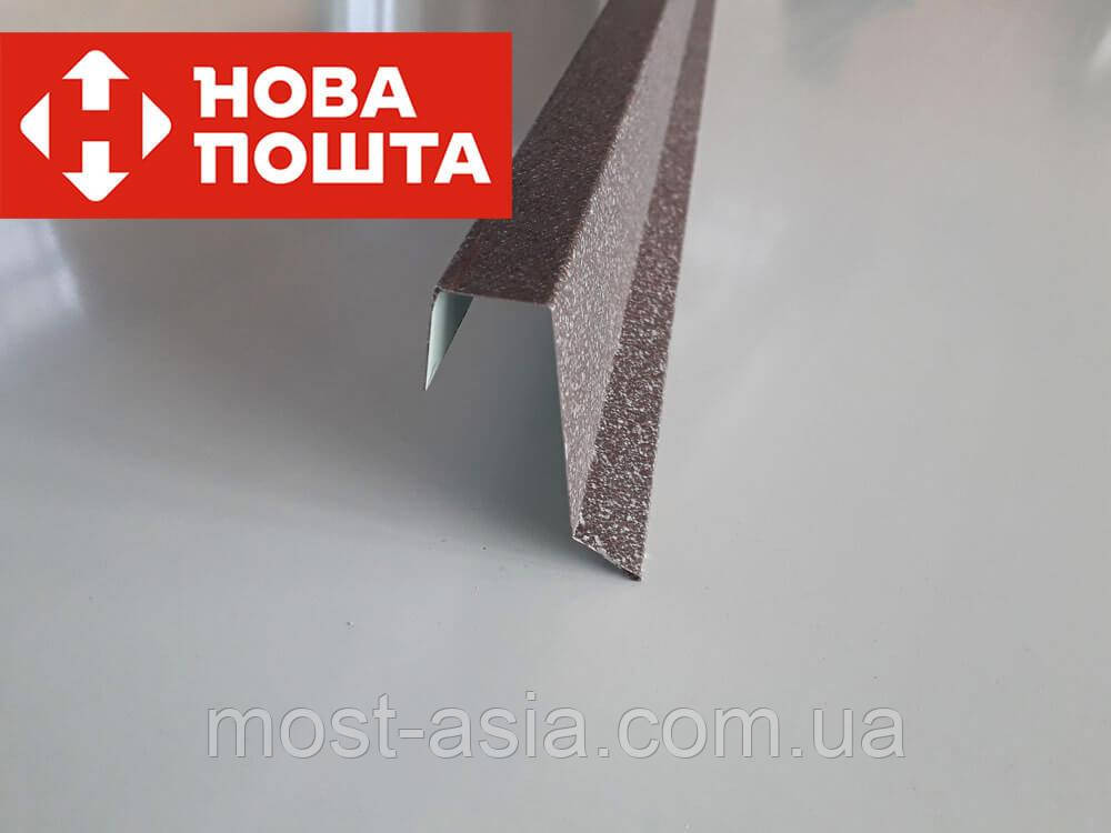 П-образная планка на забор, Финишная планка.