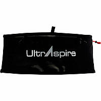 Пояс для бігу UltrAspire Fitted Race Belt 2.0 чорний унісекс