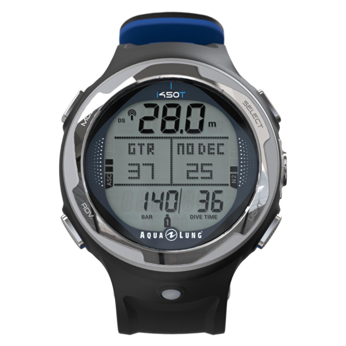 Декомпрессиметр для дайвінгу Aqualung i450T синій (NS116112), фото 1