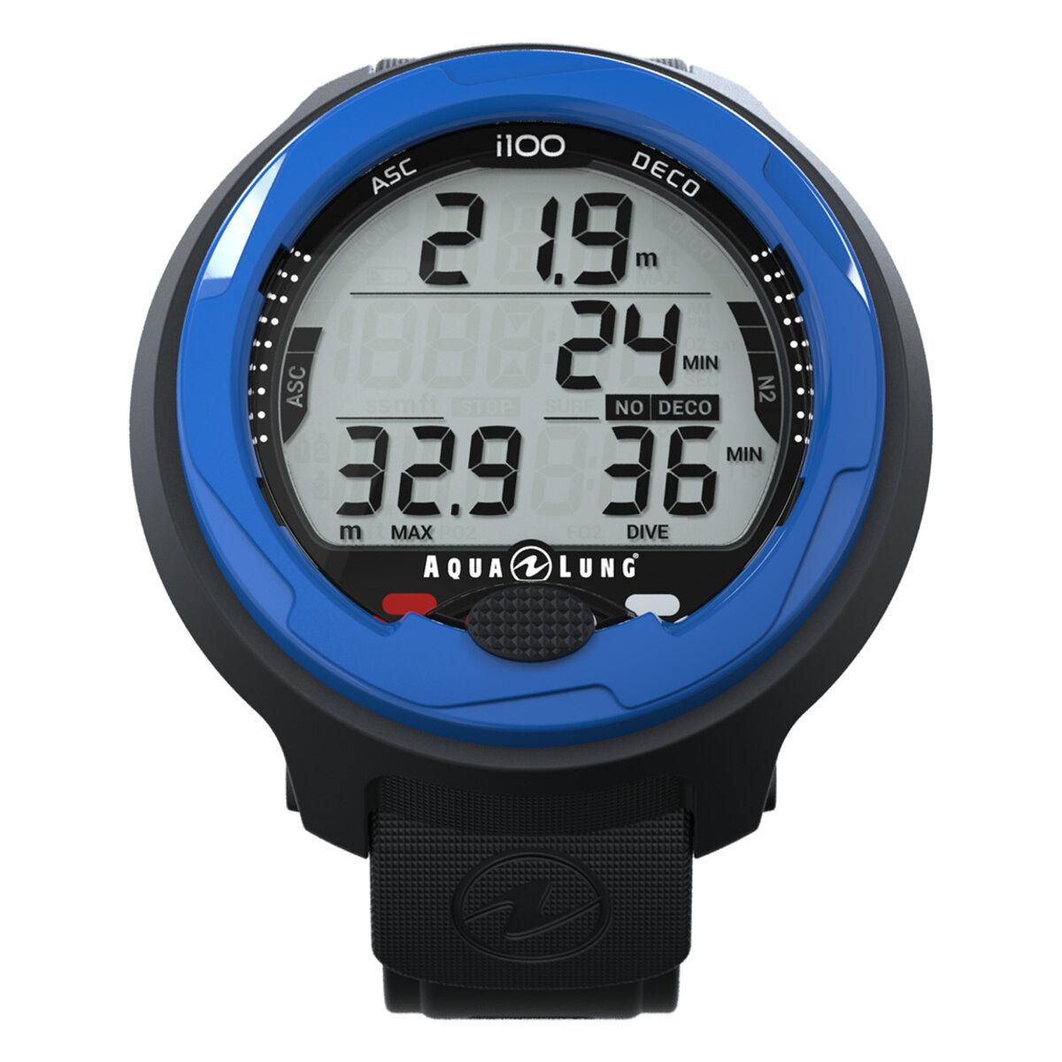 Декомпрессиметр для дайвінгу Aqualung i100 синій (NS138111), фото 1