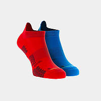 Шкарпетки для бігу Inov-8 TrailFly Sock Low (2 пари) сині,червоні унісекс