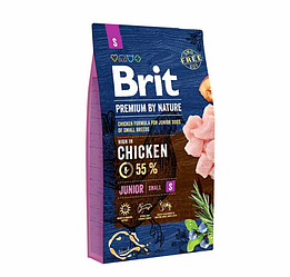Brit Premium Dog Junior S для цуценят і молодих собак маленьких порід 8кг