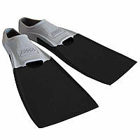Ласти для плавання Zoggs Long Blade Rubber чорні 43/44
