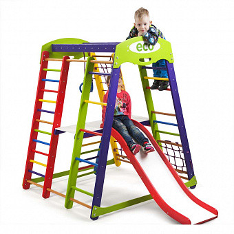 Спортивний комплекс для будинку Акварелька Plus 2, (SportBaby)