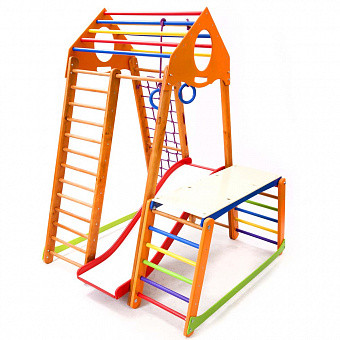Дитячий спортивний комплекс BambinoWood Plus 1-1, (SportBaby)