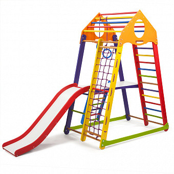 Дитячий спортивний комплекс BambinoWood Color Plus 2, (SportBaby)