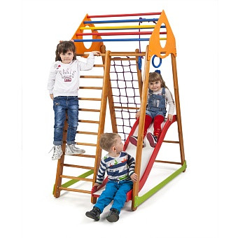 Дитячий спортивний комплекс SportBaby BambinoWood Plus 1, Україна