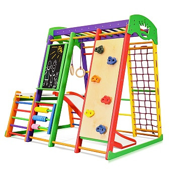 Спортивний комплекс для дому SportBaby «Акварелька Plus 1-4», (SportBaby), фото 1