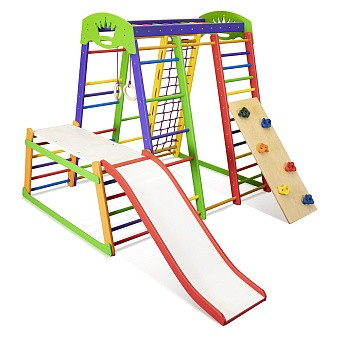 Спортивний комплекс для дому SportBaby «Акварелька Plus 1-2», (SportBaby), фото 1