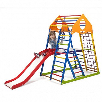 Дитячий спортивний комплекс KindWood Color Plus 2, фото 1
