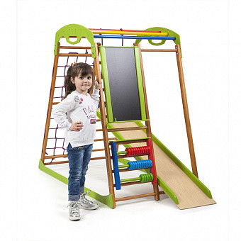 Дитячий спортивний комплекс для дому BabyWood Plus, (SportBaby)