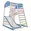 Спортивний дерев'яний комплекс «SportWood Sky Plus 1» різнокольоровий, (SportBaby), фото 3