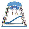 Спортивний дерев'яний комплекс «SportWood Sky Plus 7» різнокольоровий з мольбертом, (SportBaby), фото 3