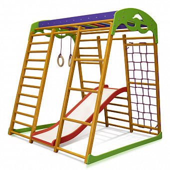 Дитячий спортивний комплекс для квартири Карамелька Plus 1, фото 1