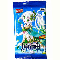 Колекційні картки бустер-упаковка Геншин Genshin Impact CC GI 06