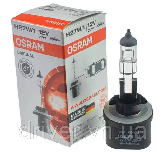 Автолампа H27W/1 Original Line 12V 27W PG13 - 1шт, (880), фото 1