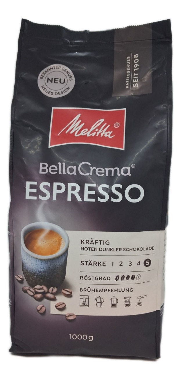 Кава в зернах Melitta Bella Crema Espresso 1 кг