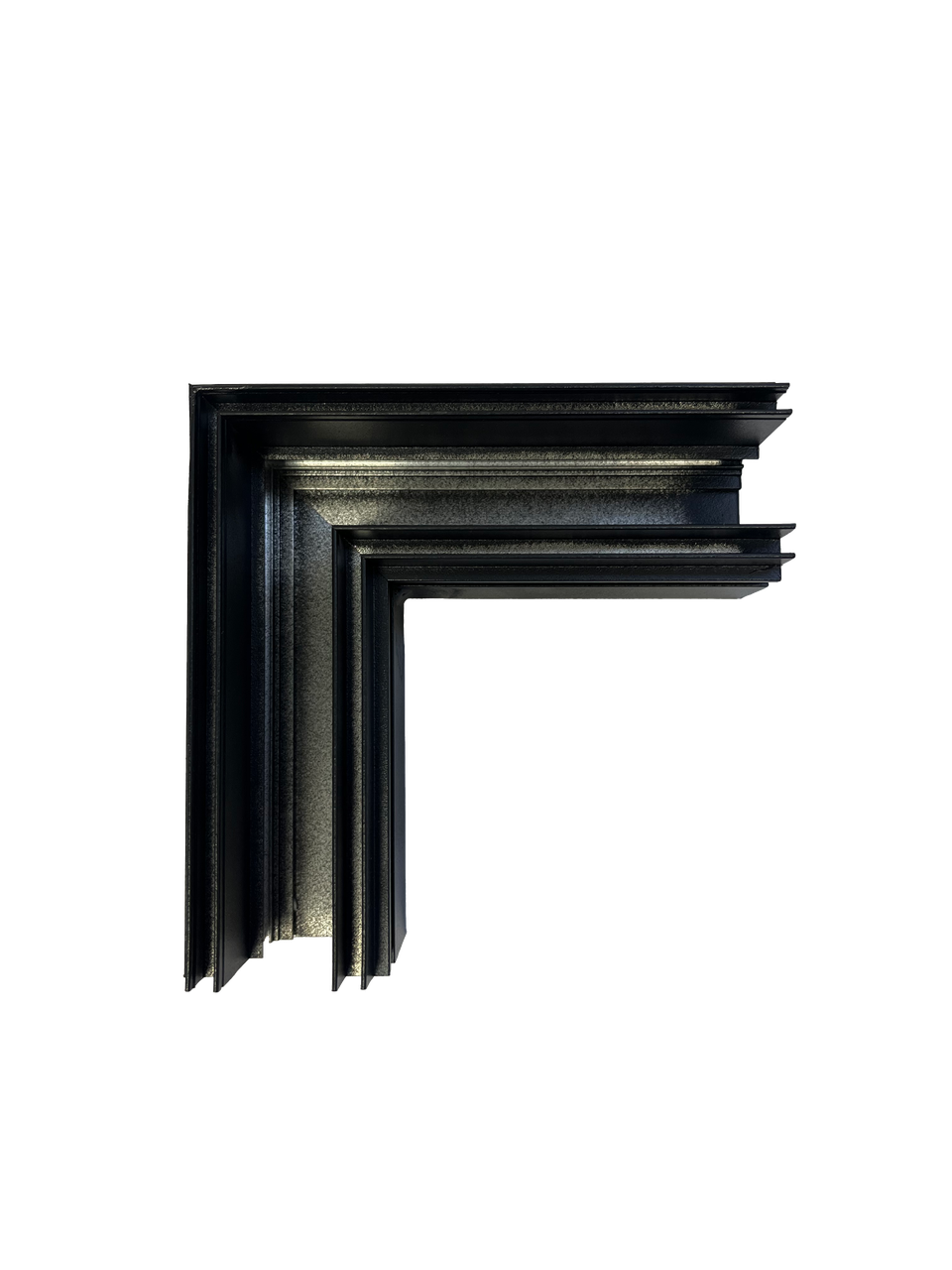 Кут для магнітного треку для натяжної стелі з демпфером