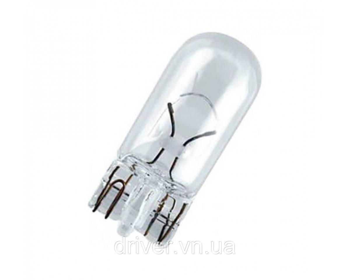 Автолампа W5W Pure Light 12V 5W W2,1x9,5d - 1шт, (1987302206), фото 1