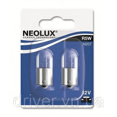 Автолампа R5W Standard 12V 5W BA15S - блистер 2шт, (N20702B), фото 1