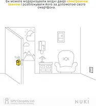Електронний контролер Nuki Smart Lock 4.0 Pro Wi-Fi Білий (NUK-221010), фото 4