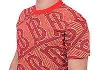Футболка чоловіча Burberry 25-B502 червона, фото 5