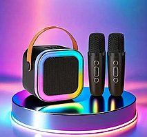 Колонка караоке дитяче з двома 2 мікрофонами К12