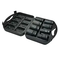 Набор головок для гайковерта 24, 27, 30, 32, 33, 36, 38, 41 мм