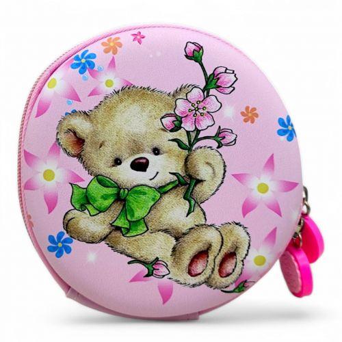 Сумочка “Герой” 13 см (ведмедик рожевий) [tsi263055-TSI], фото 1