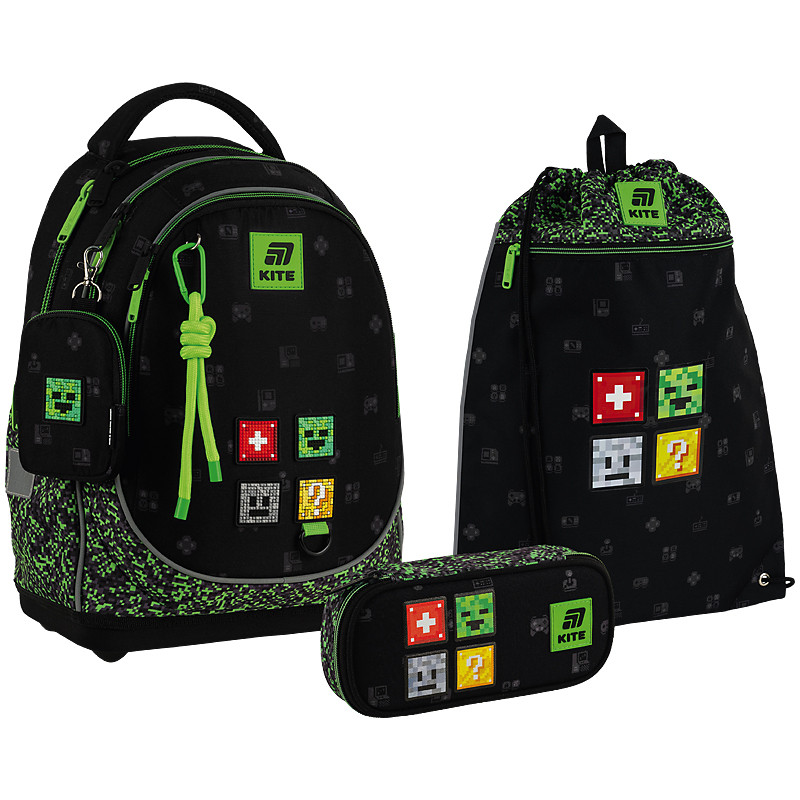 Шкільний набір Kite Education Multiplayer SET_K25-724S-3 (рюкзак, пенал, сумка) 115 – 130 см