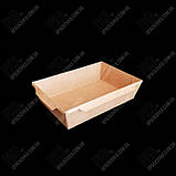 Контейнер для салату прямокутний КРАФТ 700 мл, 150*100*45 мм, (50/6), фото 3