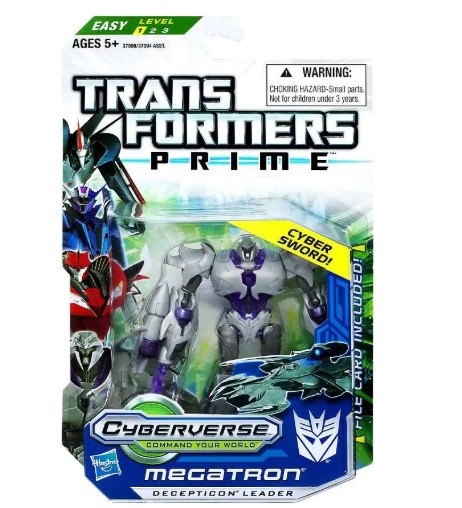 Трансформер HASBRO Мегатрон Командувач Кіберсвіт Transformers Prime Cyberverse Megatron Commander Class 10 см, фото 1