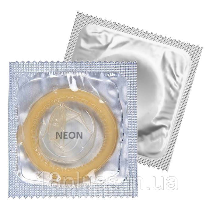Презерватив, що світиться в темряві Amor Neon, 1 шт., фото 1