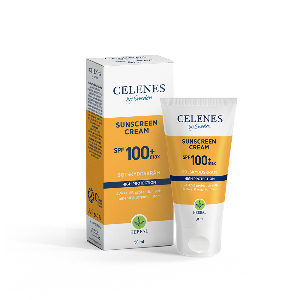 Celenes Сонцезахисний крем SPF 100+ max , 50мл
