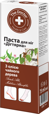Паста для ніг The Doctor Health&Care Дігтярна 75 мл