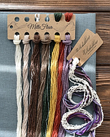 Thread pack (комплект ниток) для дизайну Золото Карпат Among the mountains MilleFleur VP-042-TP1 RG (оригінал)