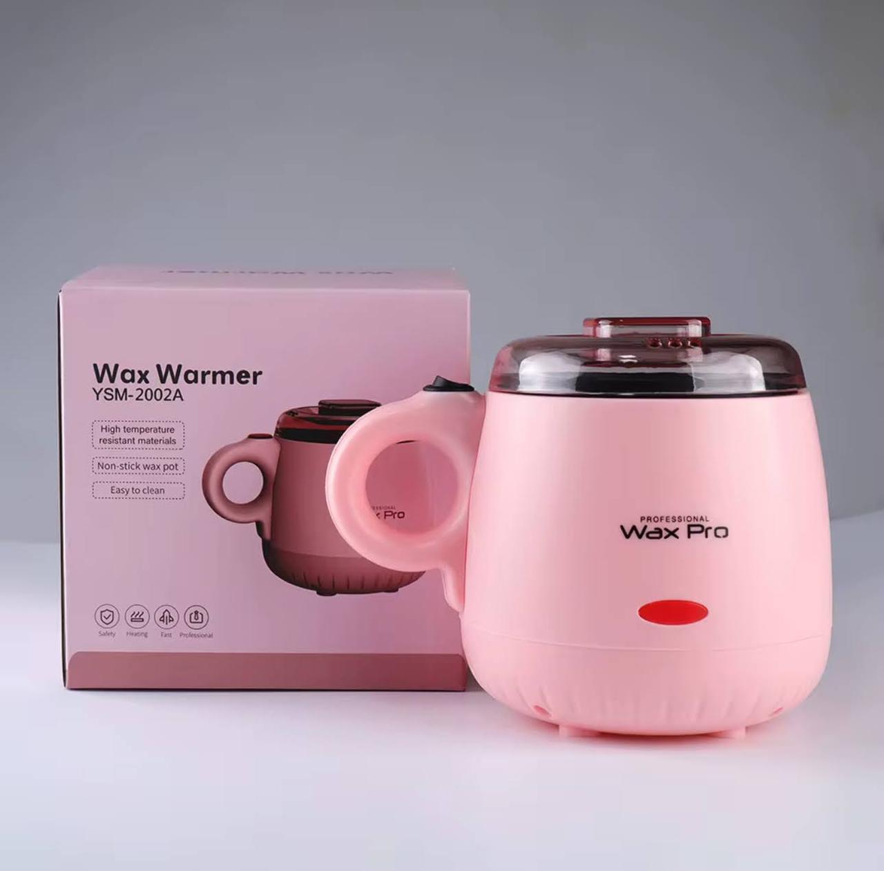 Воскоплав банковий Wax Warmer YSM-2002A на 200мл. (100W) для депіляції Рожевий, фото 1