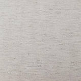 Льон стрейч щільний однотон природній колір, фото 3