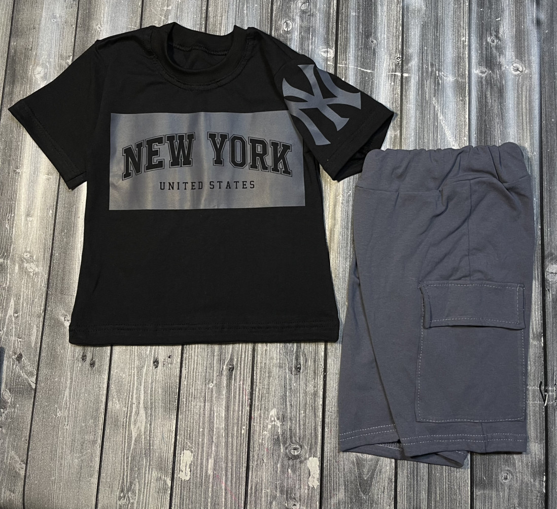 Дитячий літній костюм на хлопчика «New York»