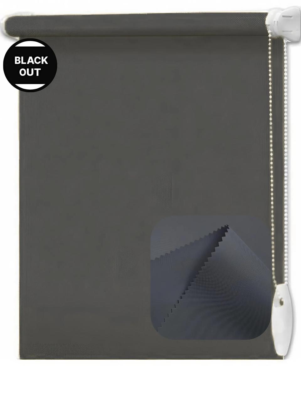 Ролети MILA Black Out Anthracite 5900