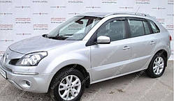 Вітровики вікон Рено Колеос (дефлектори бічних вікон Renault Koleos)