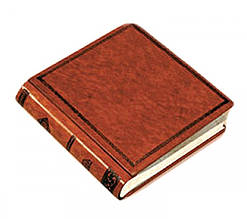 Фотоальбом класичний у шкіряній палітурці з натуральної шкіри з дизайнерськими листами
