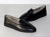 Лофери жіночі шкіряні комфортні чорні 37р, фото 2