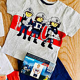 Літня піжама (футболка + шорти) для хлопчика р.86-92 - 1-2 роки, фото 2